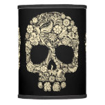 Flower Sugar Skull Lamp Shade