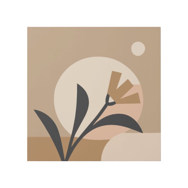 Flower Sun Boho Gallery Wrap (Front)