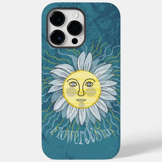Flower & Sun - Nature Case-Mate iPhone Case (Back)