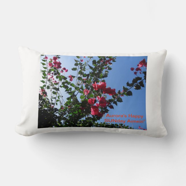 Flower-SUNday! Lumbar Pillow (Front)