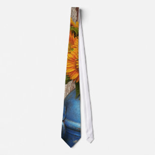 Flower - Sunflower - Country Sunshine Neck Tie