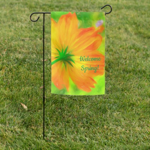 Flower Sunshine Garden Flag