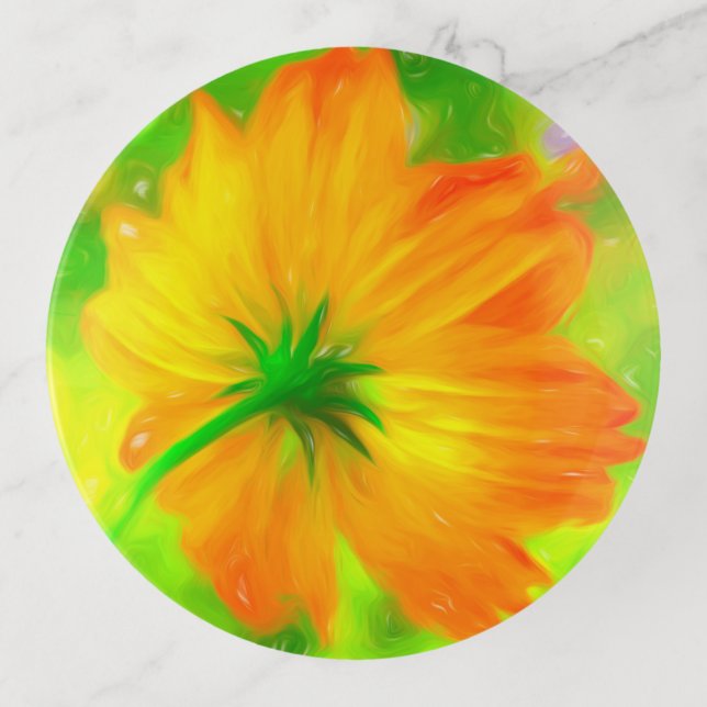 Flower Sunshine Trinket Tray (Front)