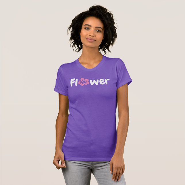 Flower T-Shirt (Front Full)