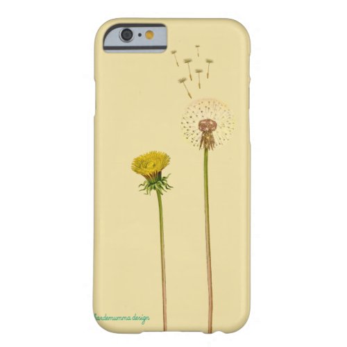 Flower _ Taraxacum officinale _ dandelion Barely There iPhone 6 Case