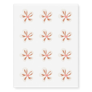 Flower tattoo (temporary)