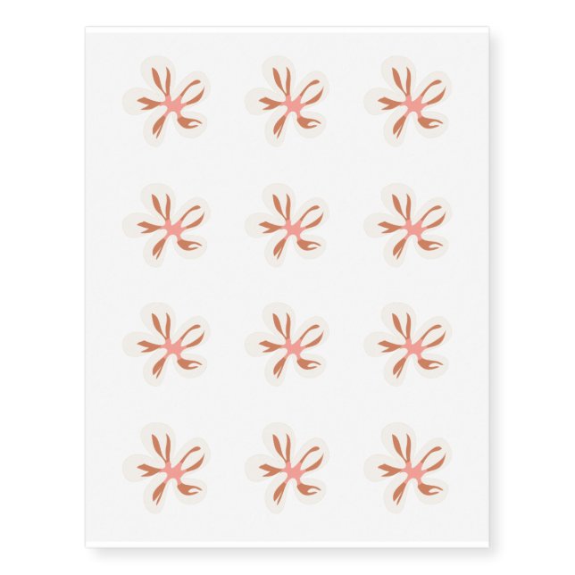 Flower tattoo (temporary) (Front)