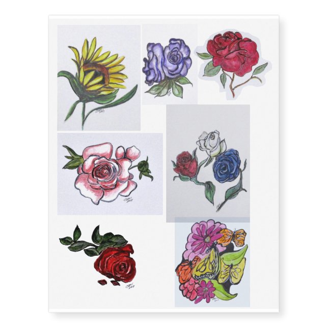 Flower Tattoos No.1 (Front)