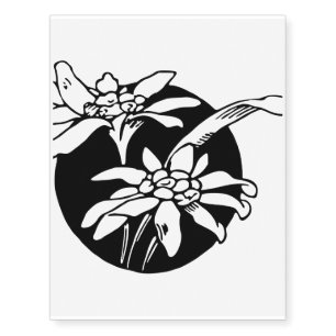 Flower Temporary Tattoos