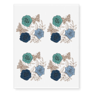 Flower Temporary Tattoos