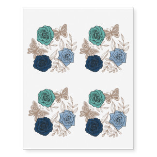 Flower Temporary Tattoos