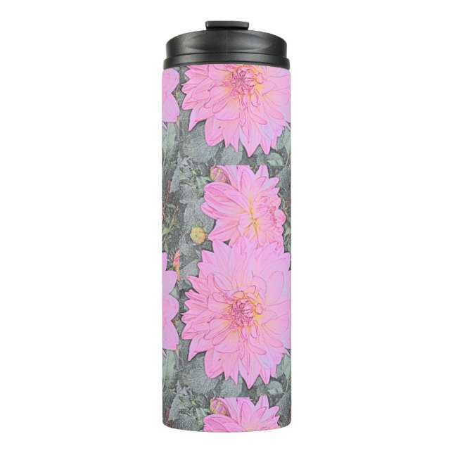 Flower Thermal Tumbler (Front)