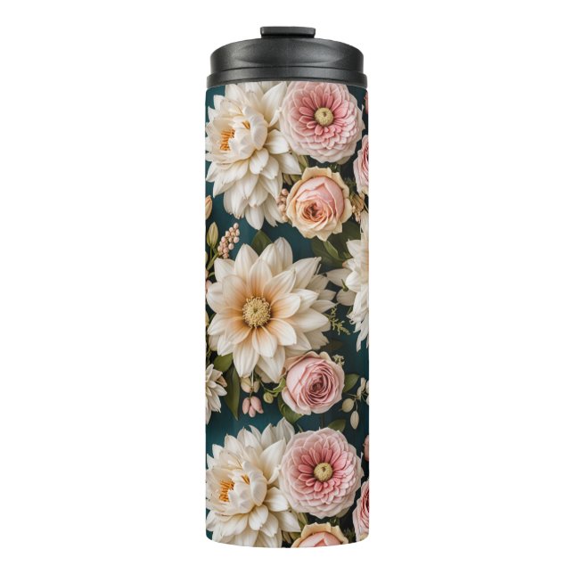 Flower Thermal Tumbler (Front)
