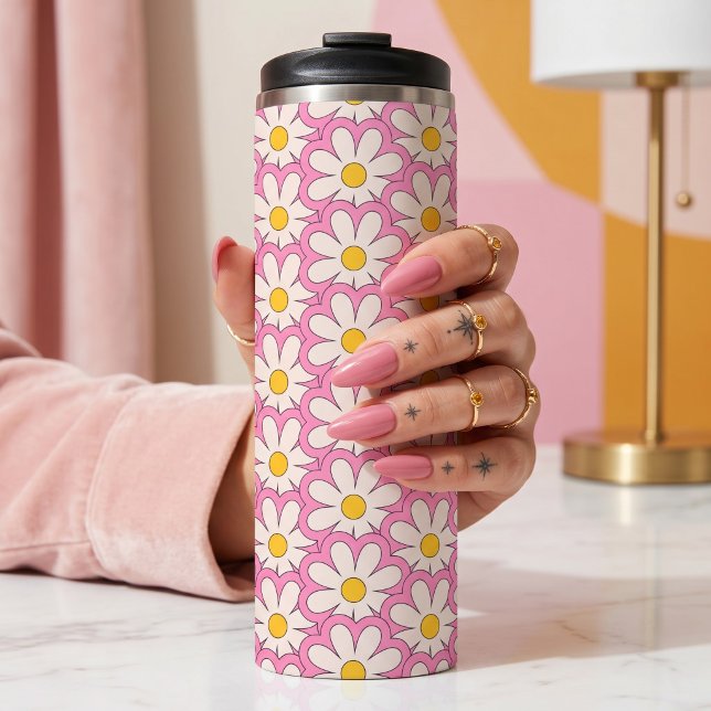 Flower Thermal Tumbler (Creator Uploaded)