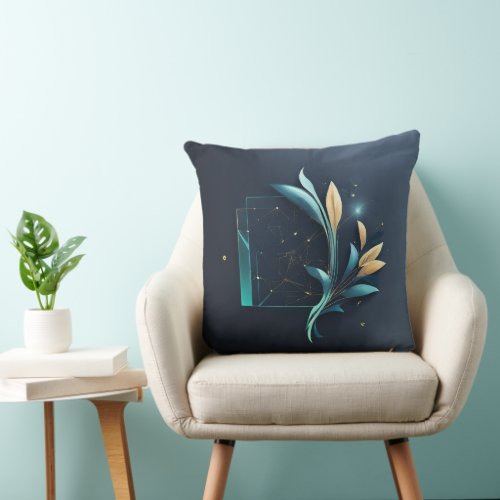 FLOWER  THROW PILLOW