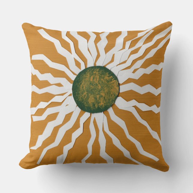 Flower Throw Pillow (Front)