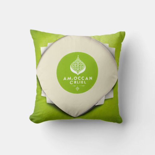 FLOWER THROW PILLOW