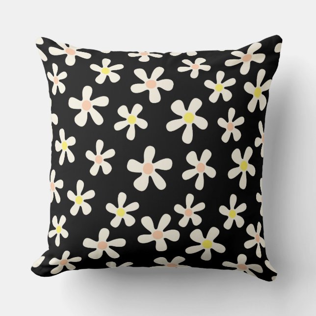 Flower Throw Pillow (Front)