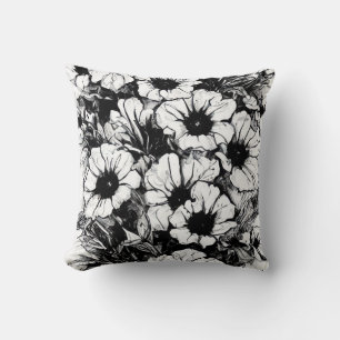 Flower Throw Pillow