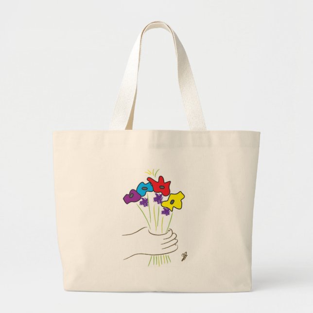 flower tote (Front)