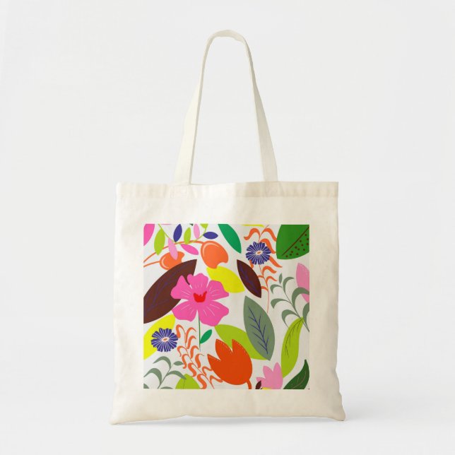 Flower tote bag (Front)
