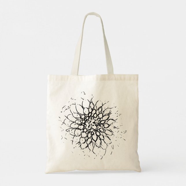 FLOWER TOTE BAG (Back)