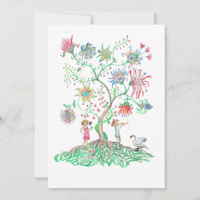Flower tree art (Front)