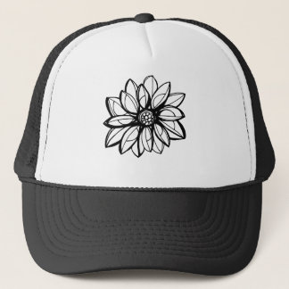 Flower Trucker Hat