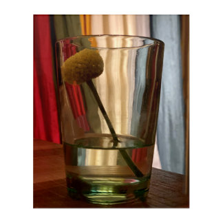 Flower vase acrylic print