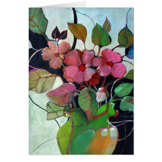 Flower Vase No. 6 • Michelle Abrams - card (Front)