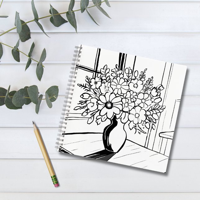 Flower Vase Notebook (Creator Uploaded)