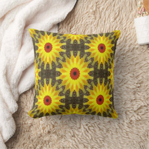 Flower Watch..... Throw Pillow