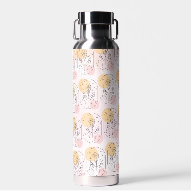 Flower Water Bottle (Front)