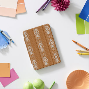 Flower with laurel wreath iPad mini cover