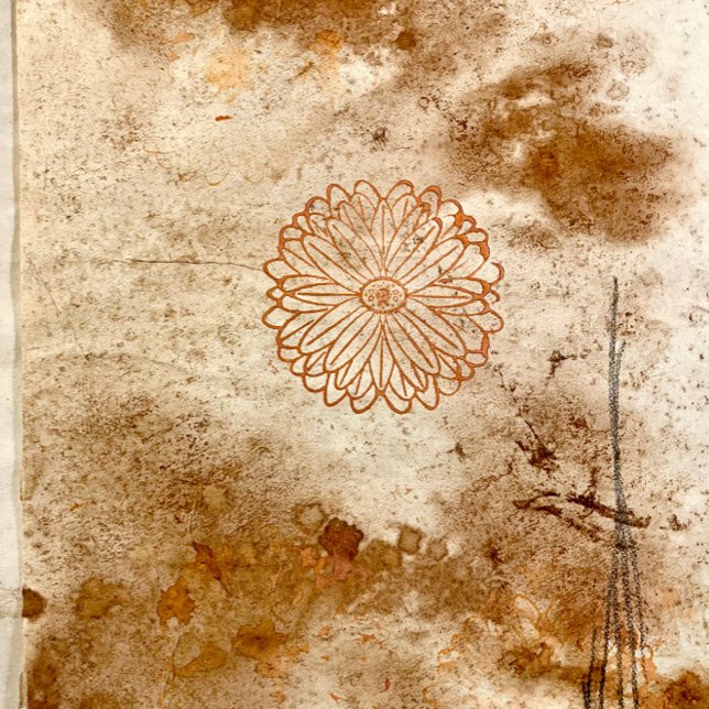 Flower Wood Art Stamp (Creator Uploaded)