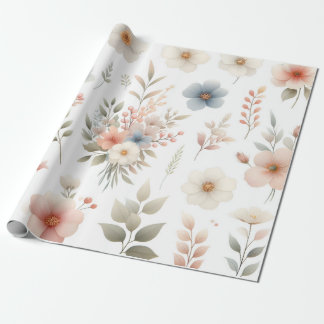 flower wrapping paper
