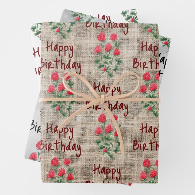 Flower Wrapping Paper (In situ)