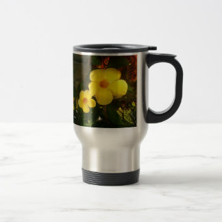 Flower Yellow Cocoa Beach 2014 jGibney The MUSEUM Travel Mug