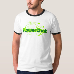 FlowerChat Ringer Shirt
