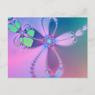 Flowered Cross Postcard