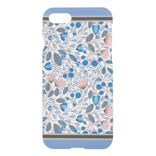 Flowered Design iPhone 7 Case (Back)