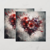 Flowered Heart (Front/Back)