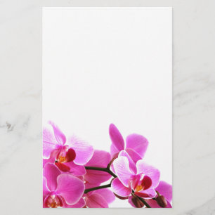 Flowered letterhead