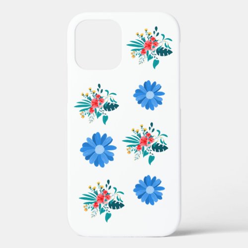 flowered mobile cover