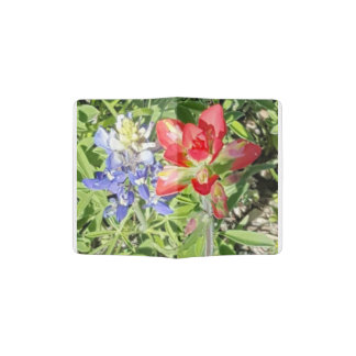 flowered passport covered holder