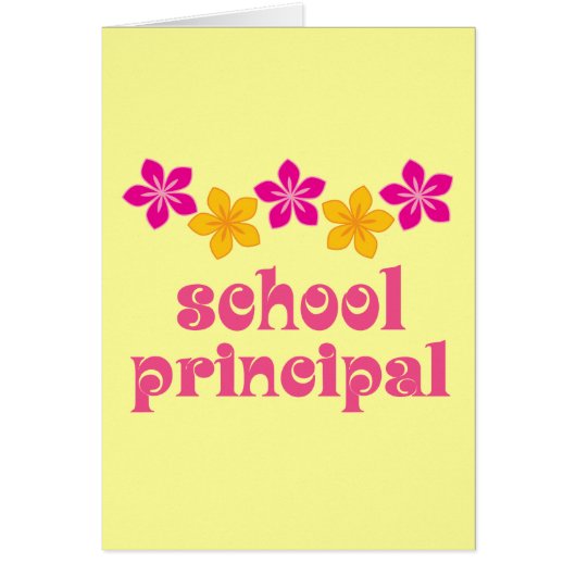 Flowered School Principal (Front)