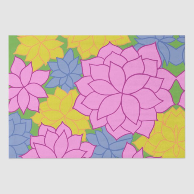 Flowered Tissue Paper (Front)
