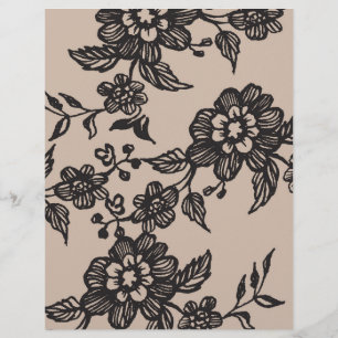 Floweret   Rustic DIY Envelopes Liner Flyer