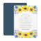 Flowerfields Baby Shower Invitation