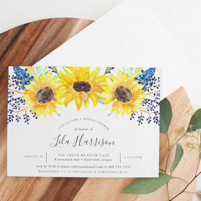 Flowerfields Bridal Shower Invitation (Creator Uploaded)